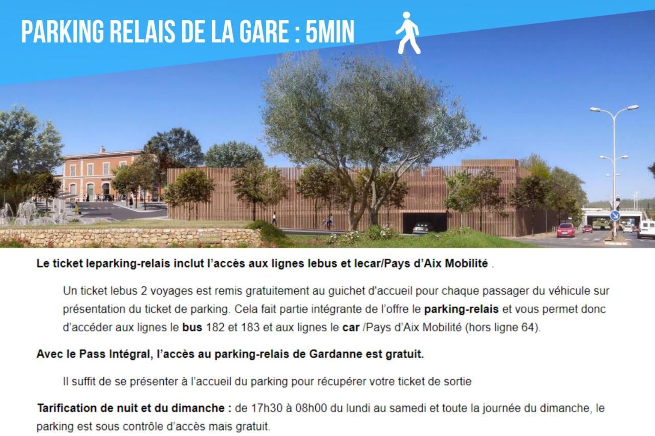 Garlaban - Linge De Qualite - Fibre - Confort - Coeur De Ville Gardanne Luaran gambar